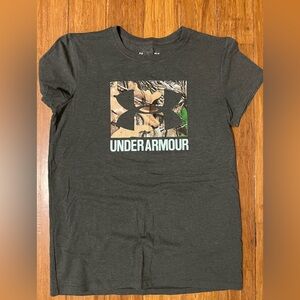 Under Armour Charcoal HeatGear Tee